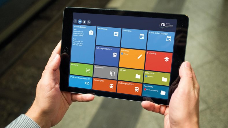 IT-Lösung für mobile Mitarbeiter Mobile Tablets für Bus & Bahnbetriebe